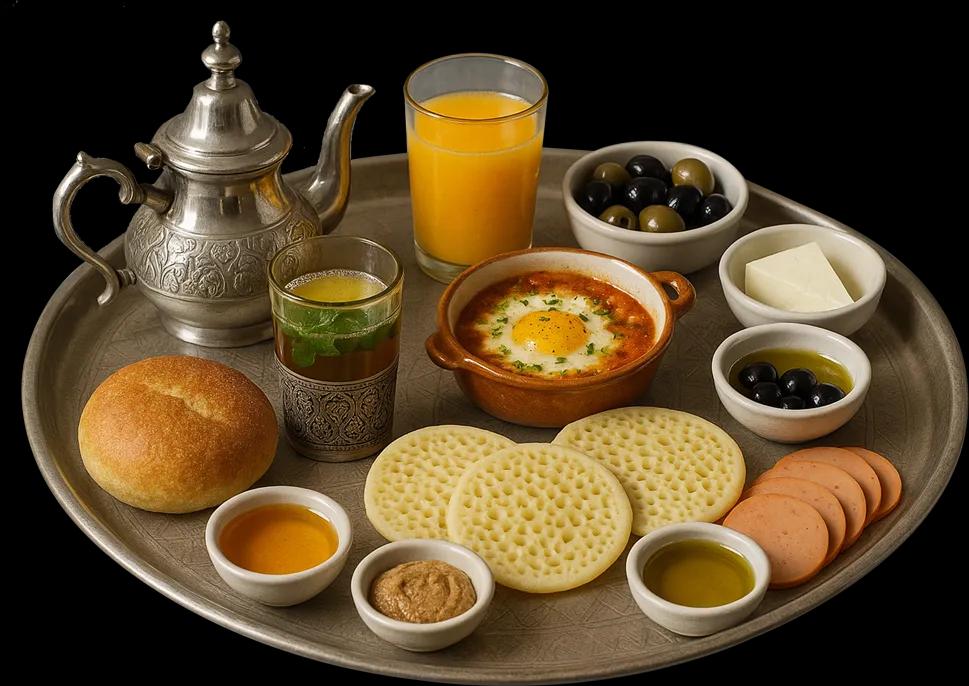 Brunch marocain — tajine et thé